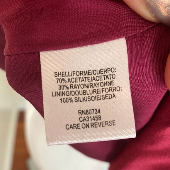 BCBGMAXAZRIA Runway Berry Pink Mini Dress Size 2 - Picture 8 of 12